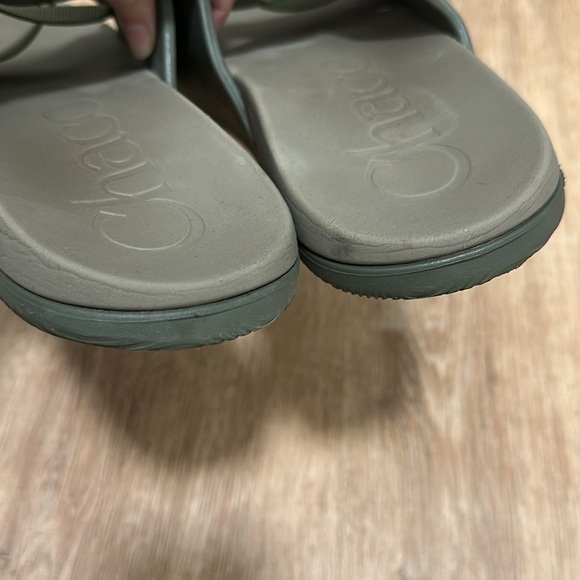 CHACO | Men's Green Slip-On Casual Sandals, Fossil - Picture 5 of 10